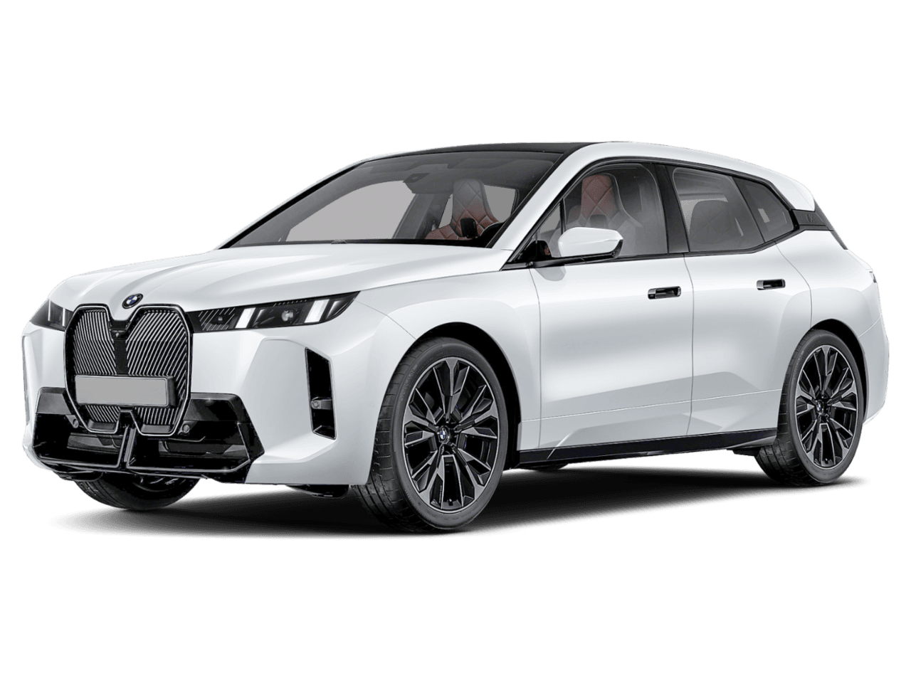 2026 BMW iX xDrive60 - Front 3/4, facing to the left