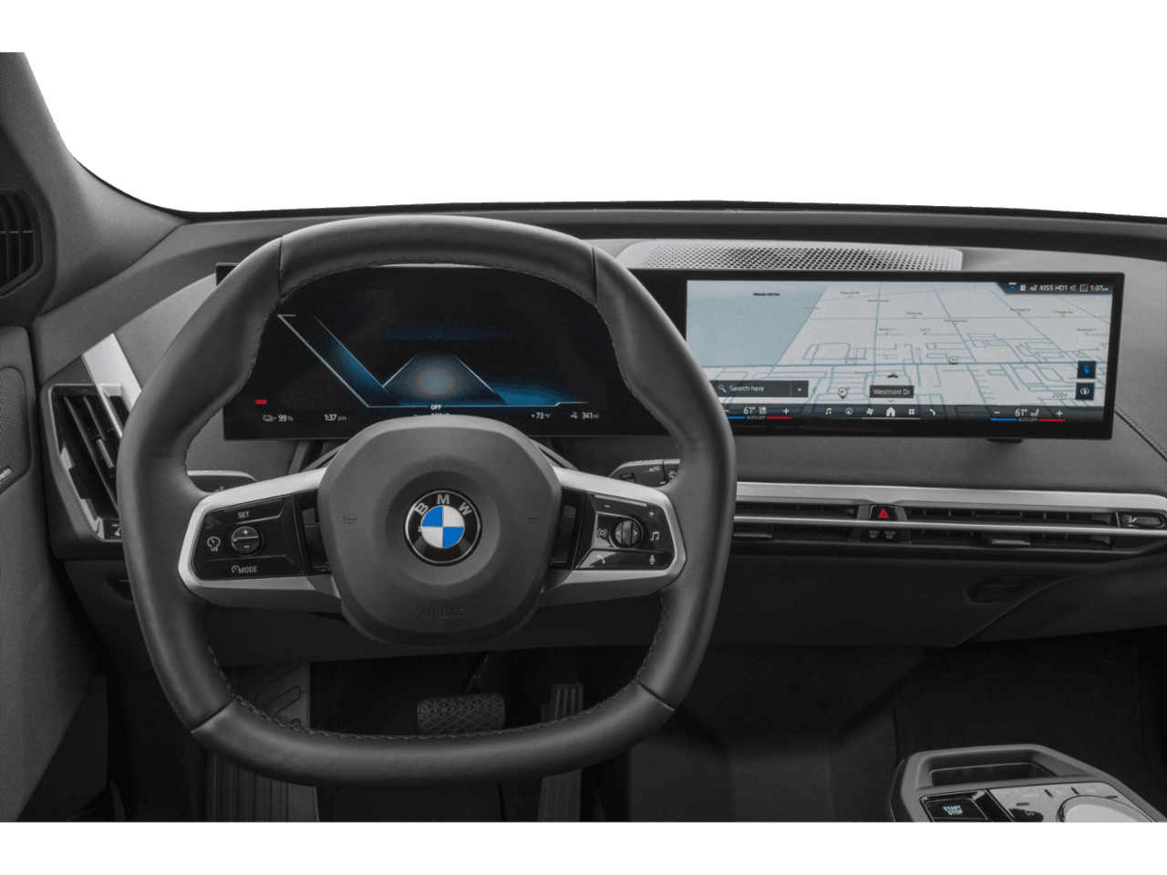 2026 BMW iX M70 - Interior Drivers Dash