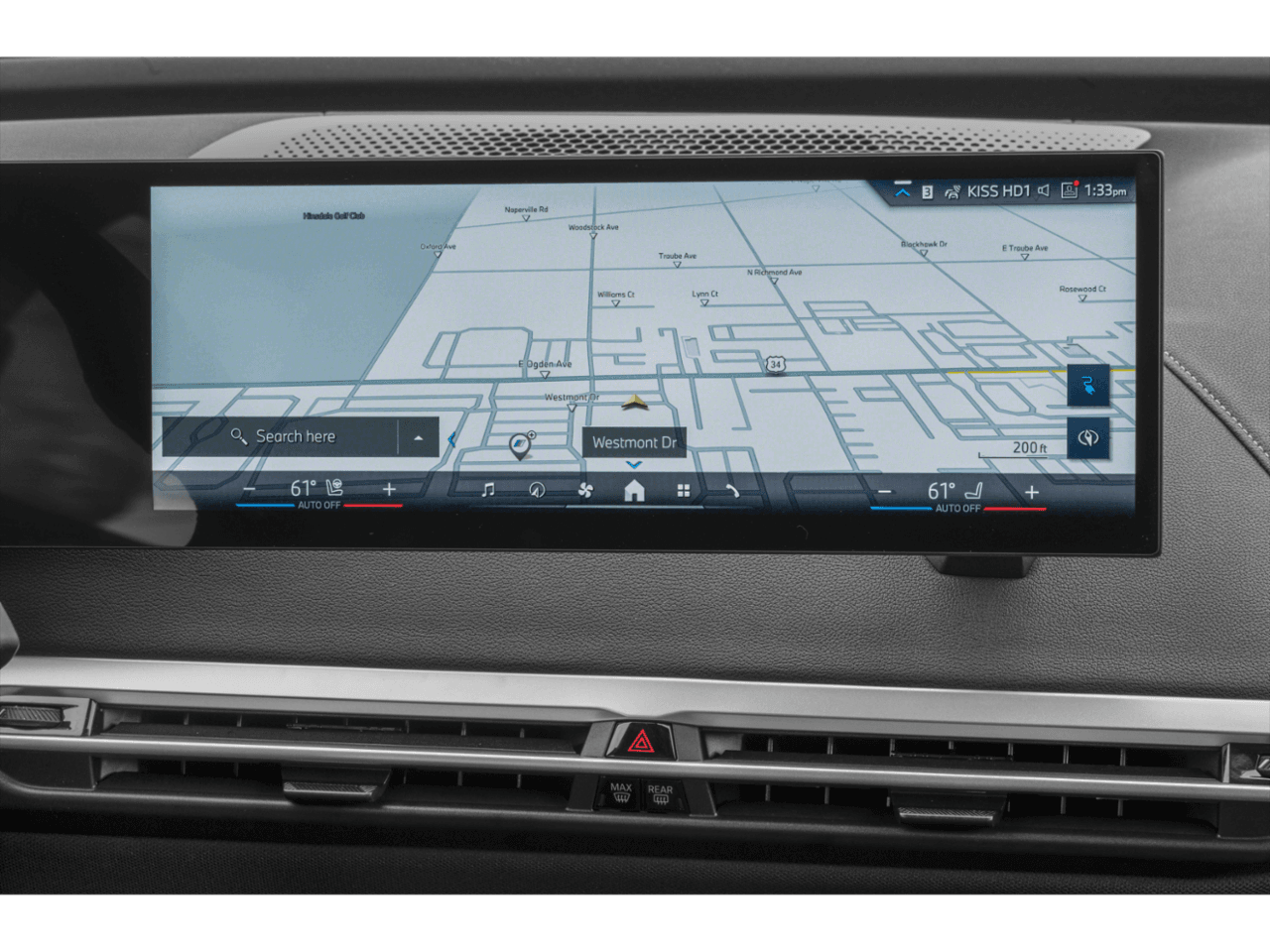 2026 BMW iX M70 - Interior Navigation System