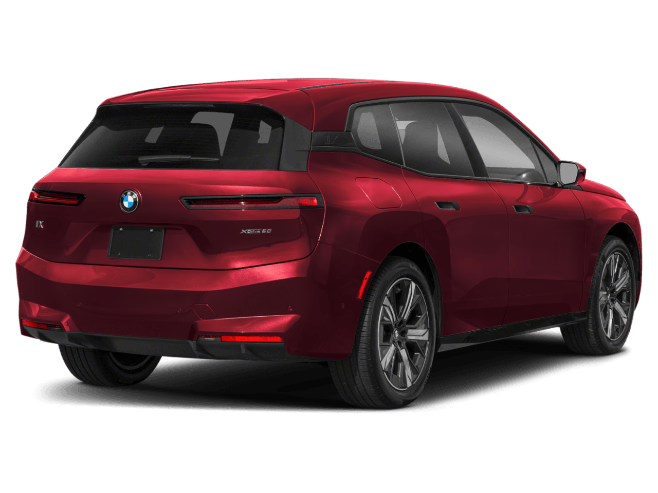 2026 BMW iX M70 - Rear 3/4, facing to the right