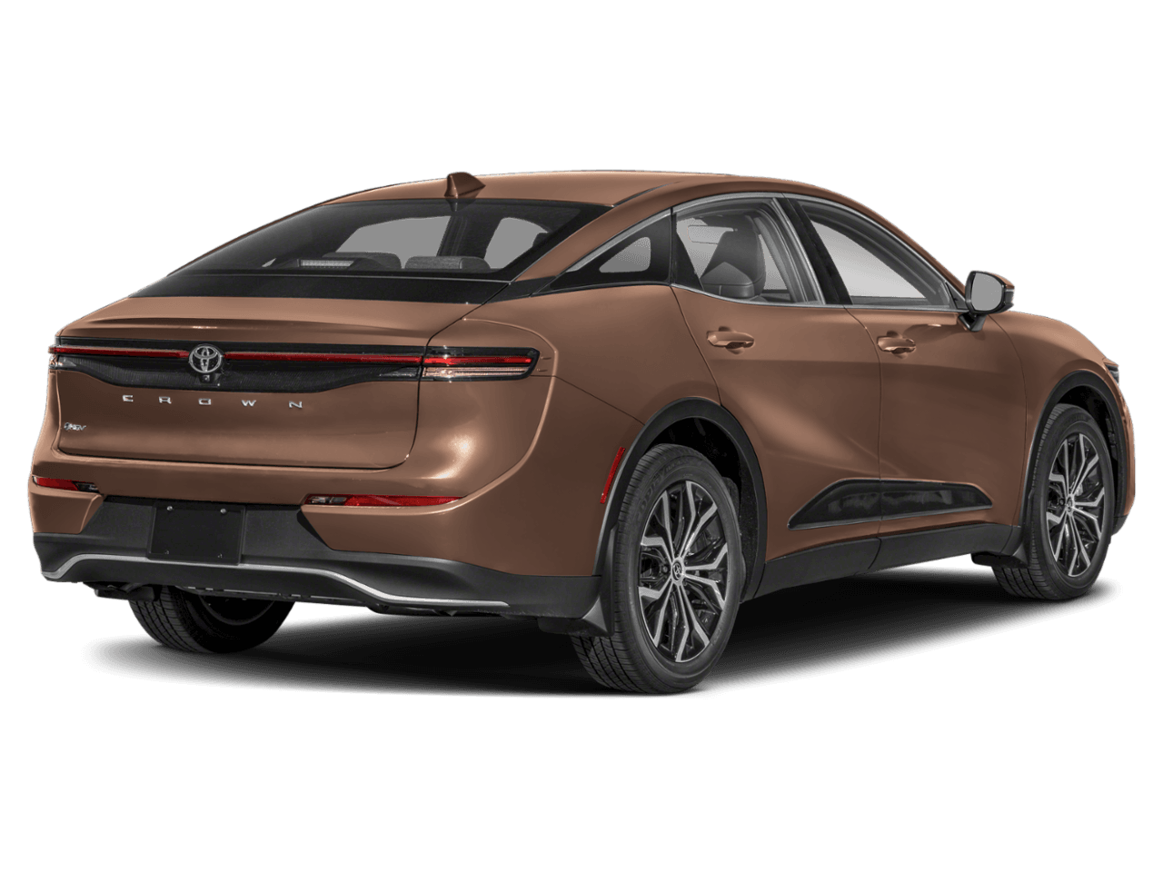 2026 Toyota Crown XLE - Rear 3/4, facing to the right