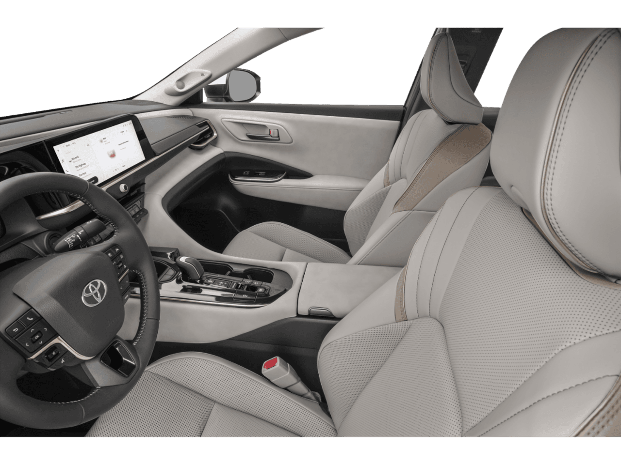 2026 Toyota Crown Limited - Interior Driver's Side with Door Open, Front Seat Feature