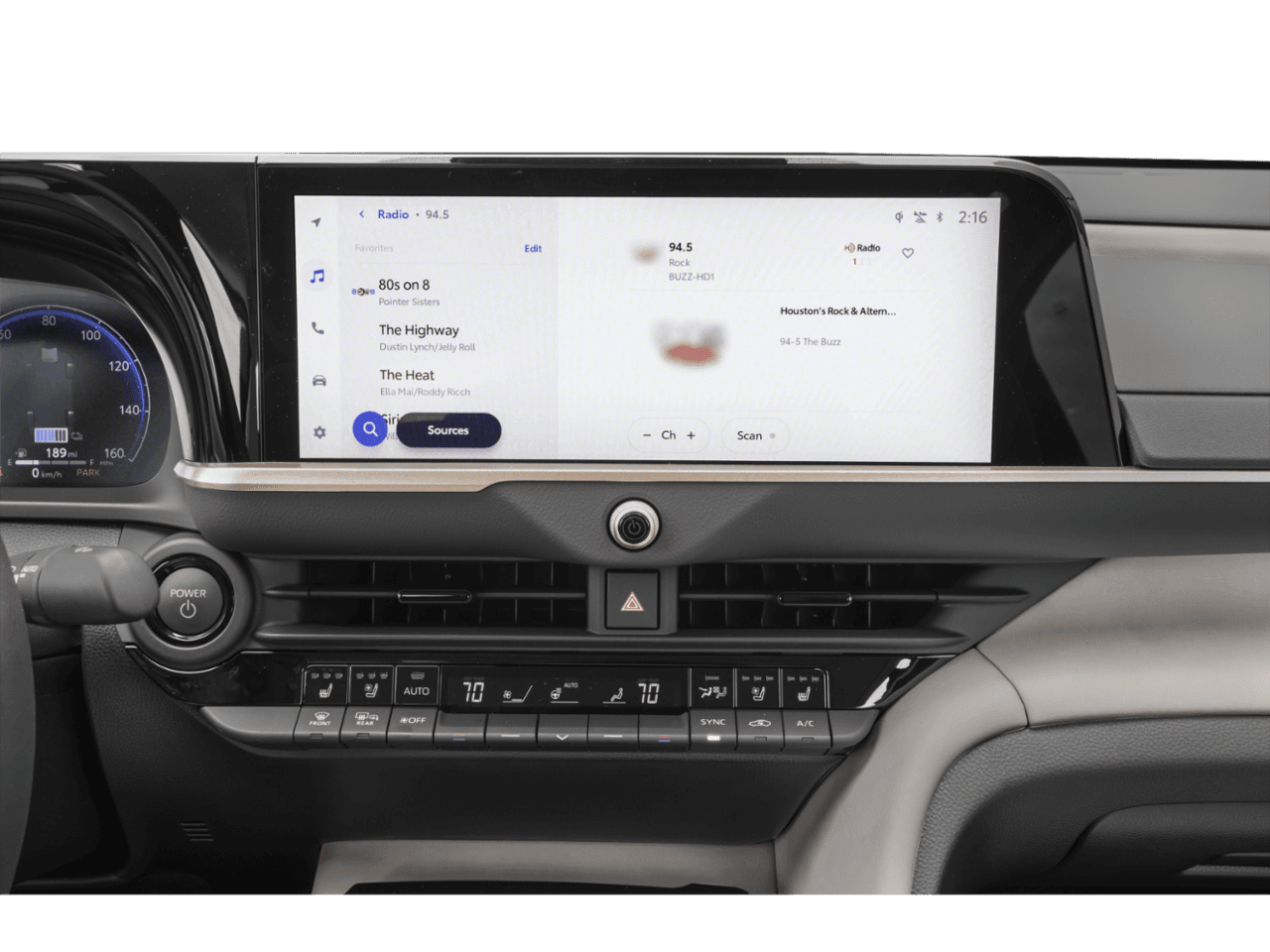 2026 Toyota Crown Limited - Interior Stereo System