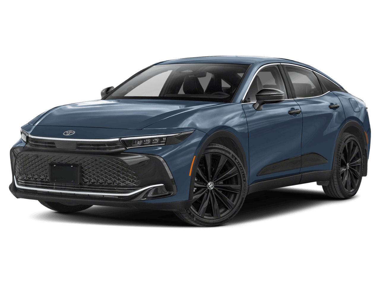 2026 Toyota Crown Nightshade - Front 3/4, facing to the left