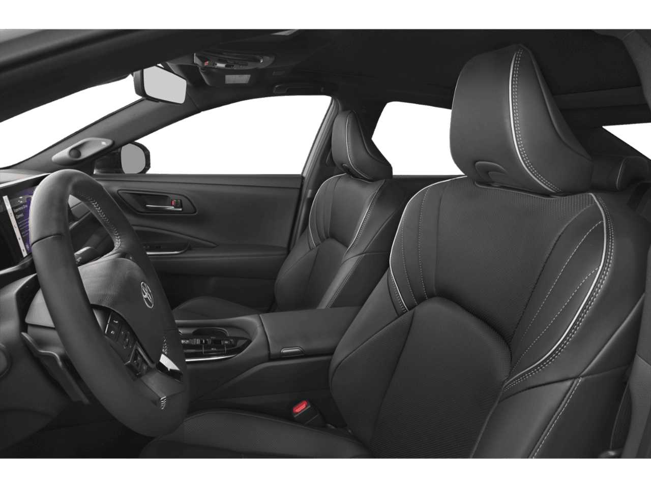 2026 Toyota Crown Platinum - Interior Driver's Side with Door Open, Front Seat Feature