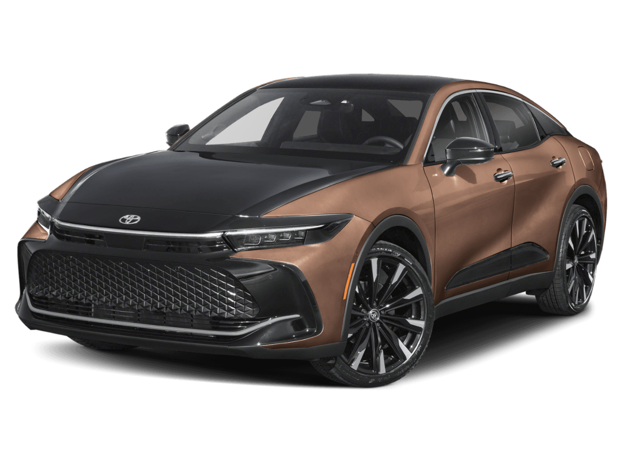 2026 Toyota Crown Platinum - Front 3/4, facing to the left