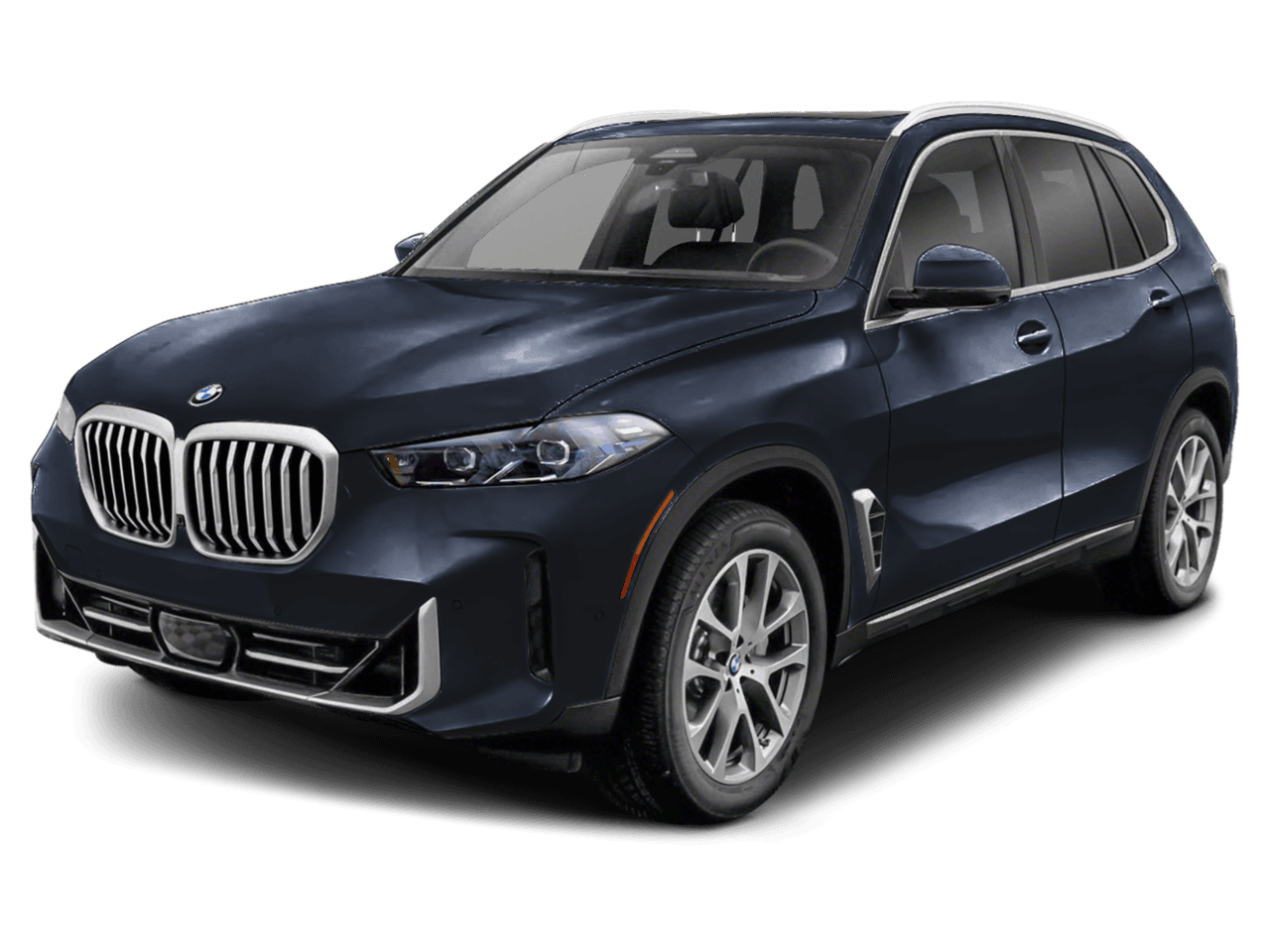 2026 BMW X5 M60i - Front 3/4, facing to the left