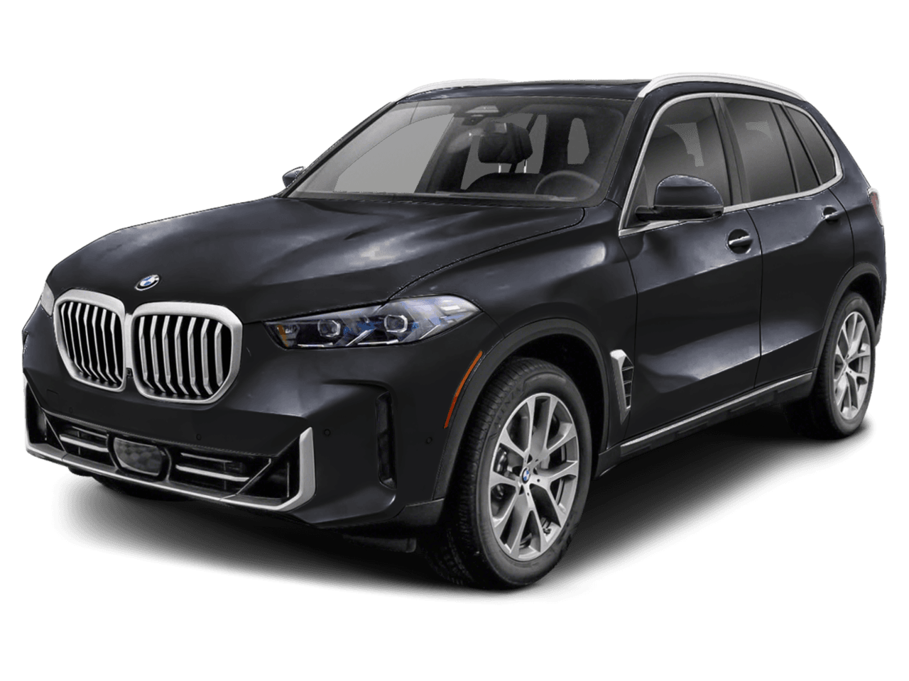 2026 BMW X5 M60i - Front 3/4, facing to the left