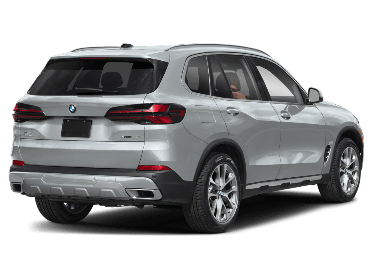 2026 BMW X5 M60i - Rear 3/4, facing to the right