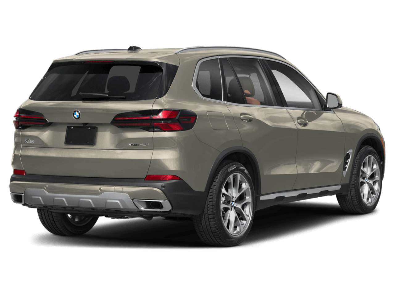 2026 BMW X5 M60i - Rear 3/4, facing to the right