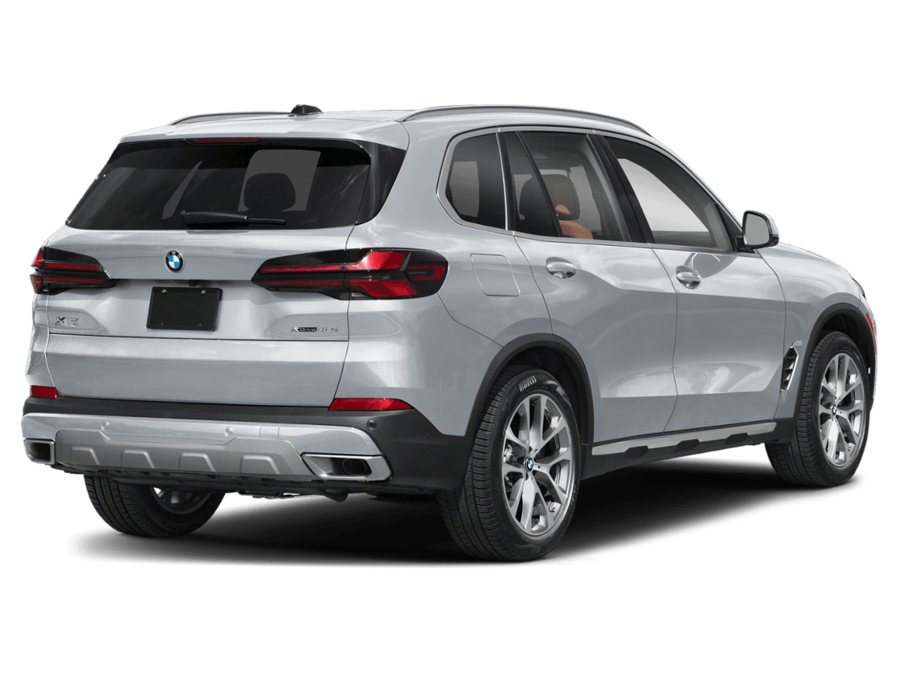 2026 BMW X5 M60i - Rear 3/4, facing to the right