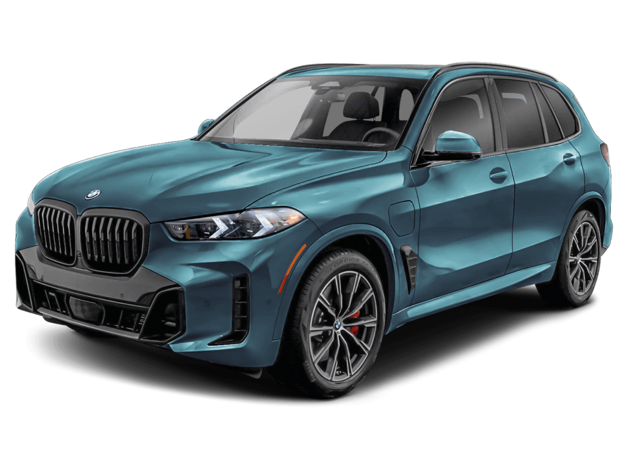 2026 BMW X5 xDrive50e - Front 3/4, facing to the left