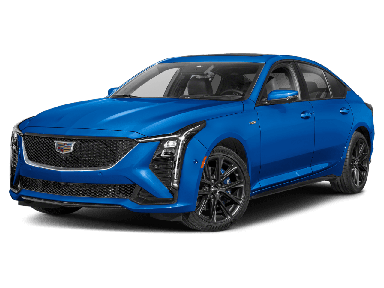 2026 Cadillac CT5-V  - Front 3/4, facing to the left