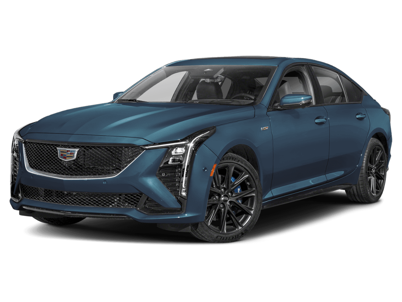 2026 Cadillac CT5-V 4dr - Front 3/4, facing to the left