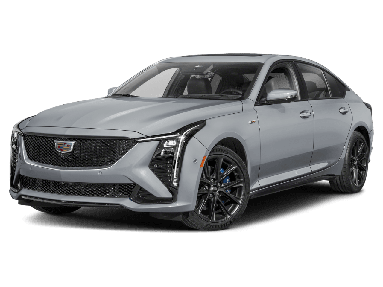 2026 Cadillac CT5-V  - Front 3/4, facing to the left