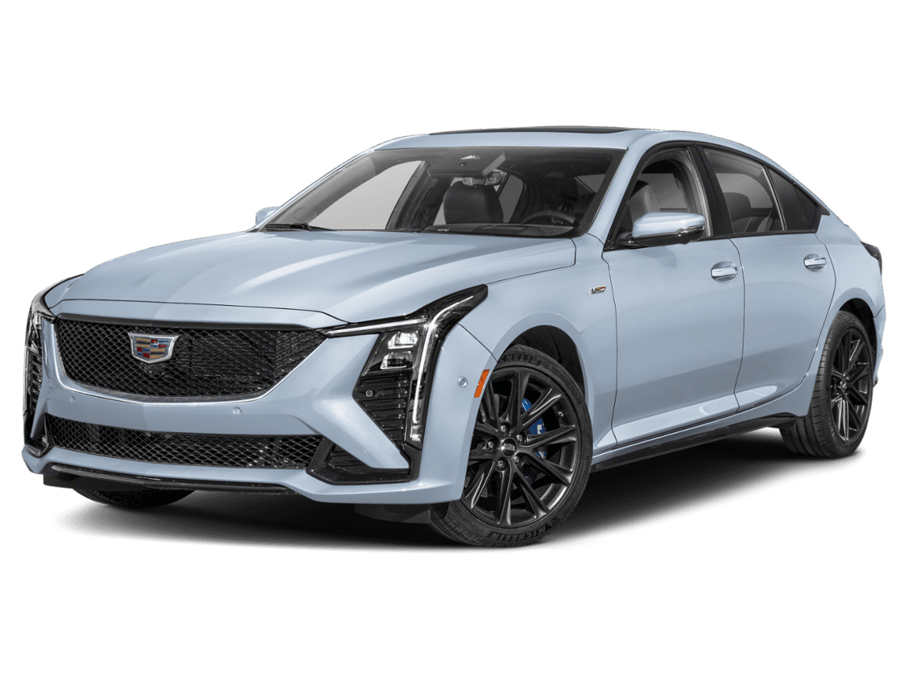 2026 Cadillac CT5-V  - Front 3/4, facing to the left