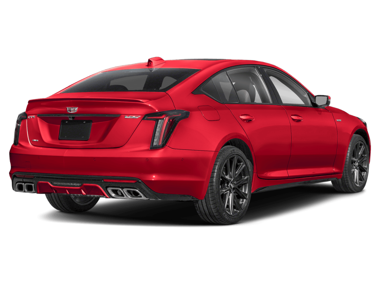 2026 Cadillac CT5-V  - Rear 3/4, facing to the right