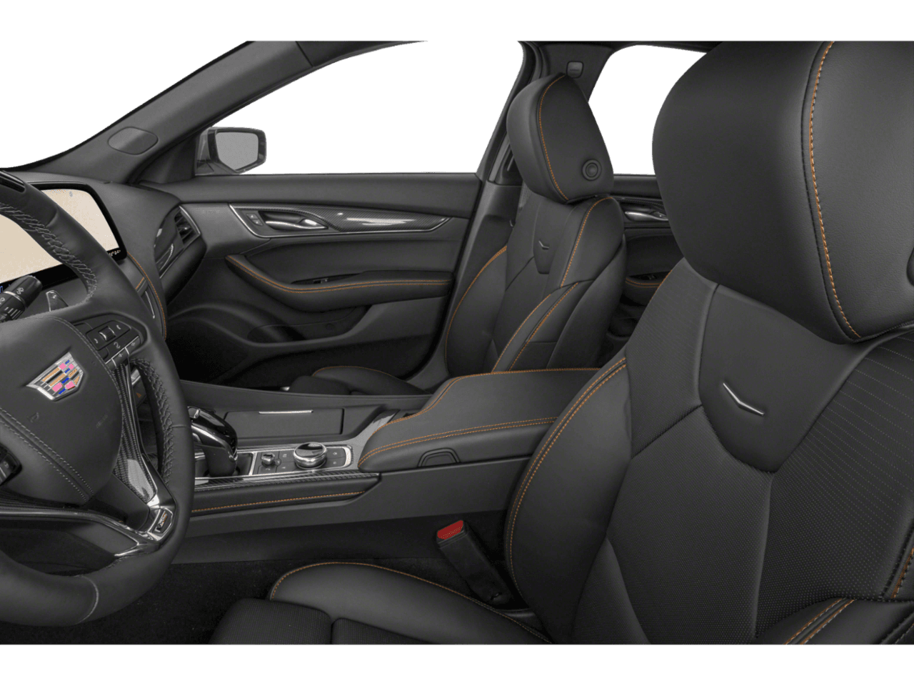 2026 Cadillac CT5-V Blackwing - Interior Driver's Side with Door Open, Front Seat Feature