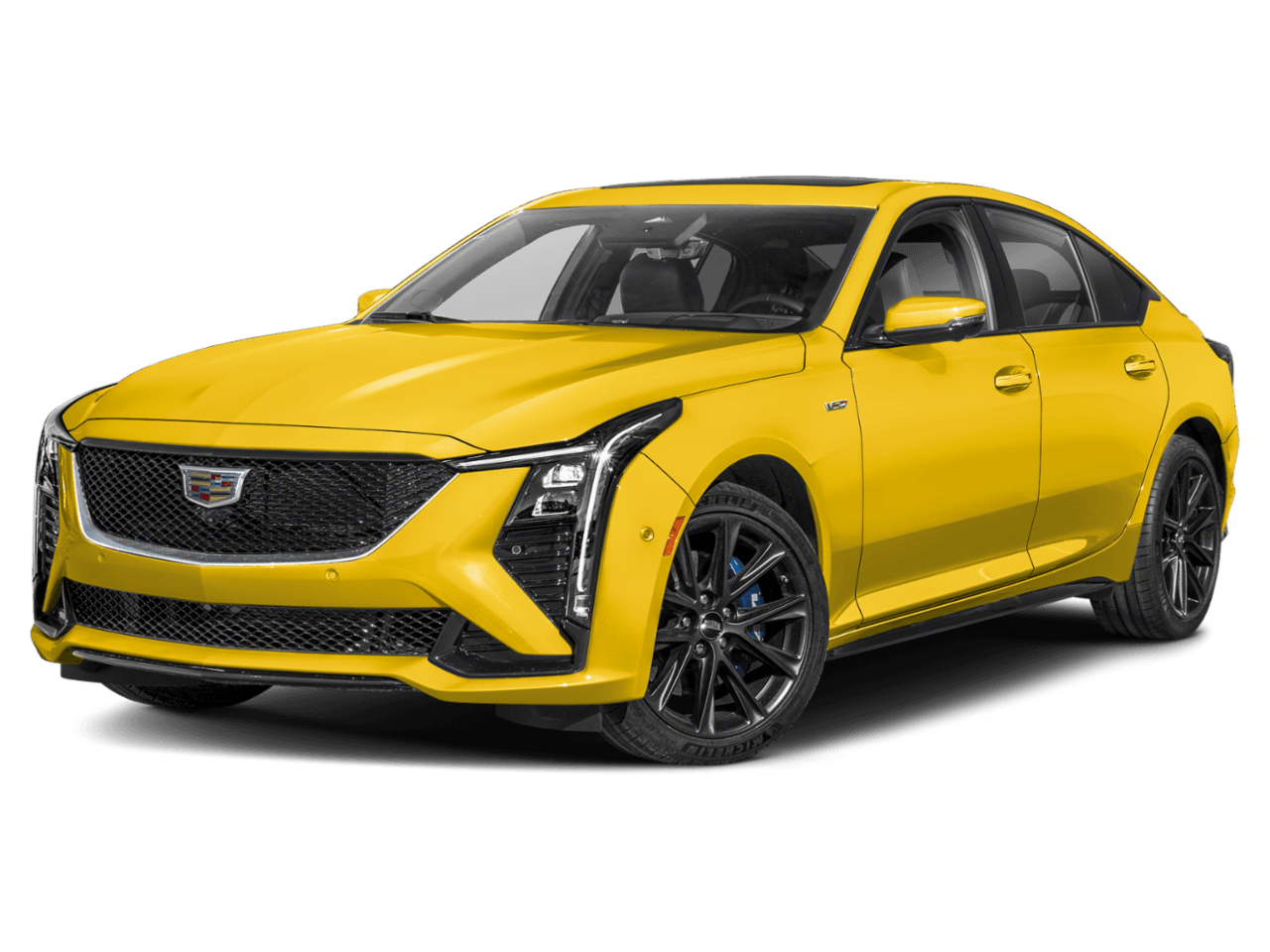 2026 Cadillac CT5-V Blackwing - Front 3/4, facing to the left