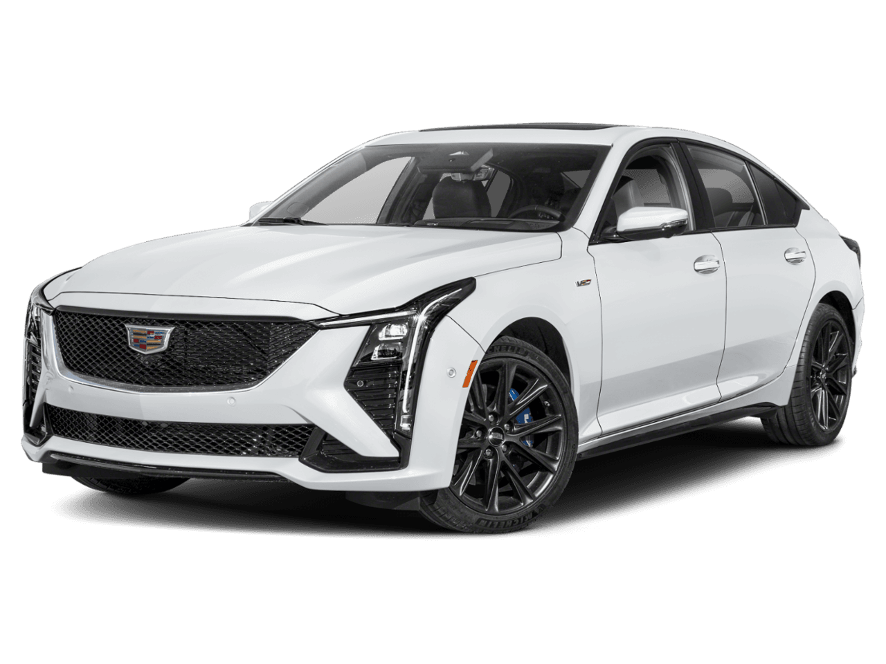 2026 Cadillac CT5-V Blackwing - Front 3/4, facing to the left