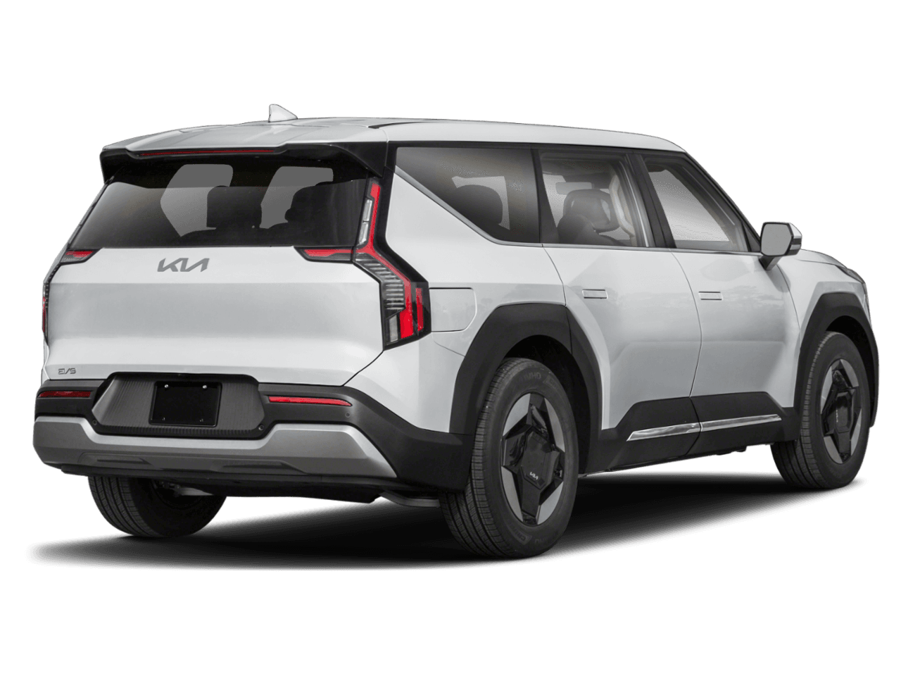 2026 Kia EV9 Light Short Range - Rear 3/4, facing to the right