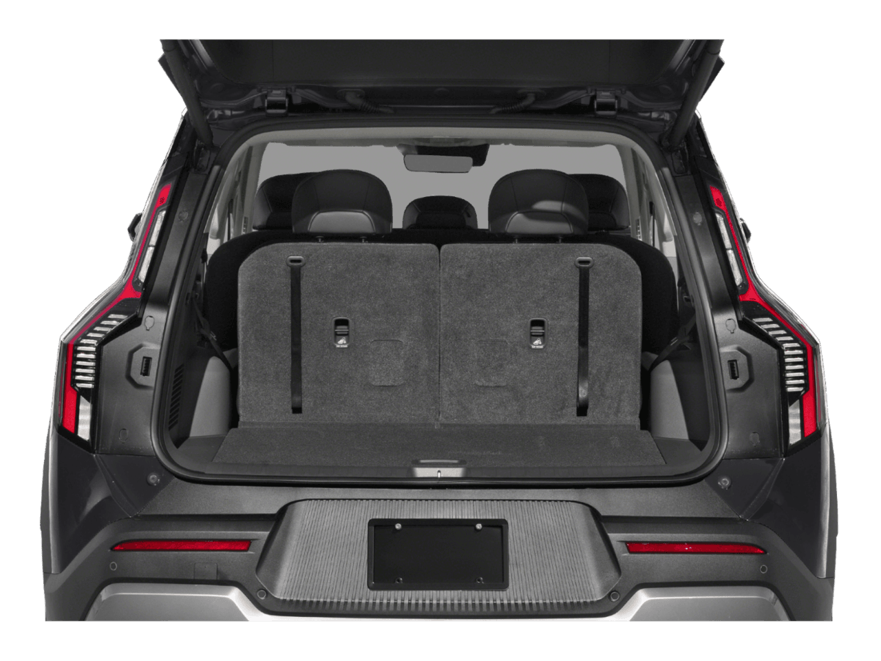 2026 Kia EV9 Wind - Interior Trunk with Hatch Open Feature