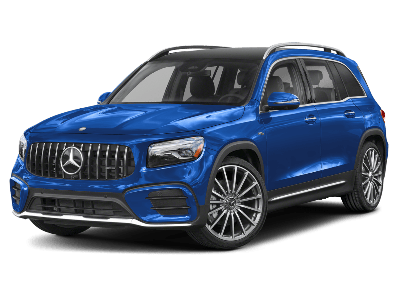 2026 Mercedes-Benz GLB AMG GLB 35 - Front 3/4, facing to the left