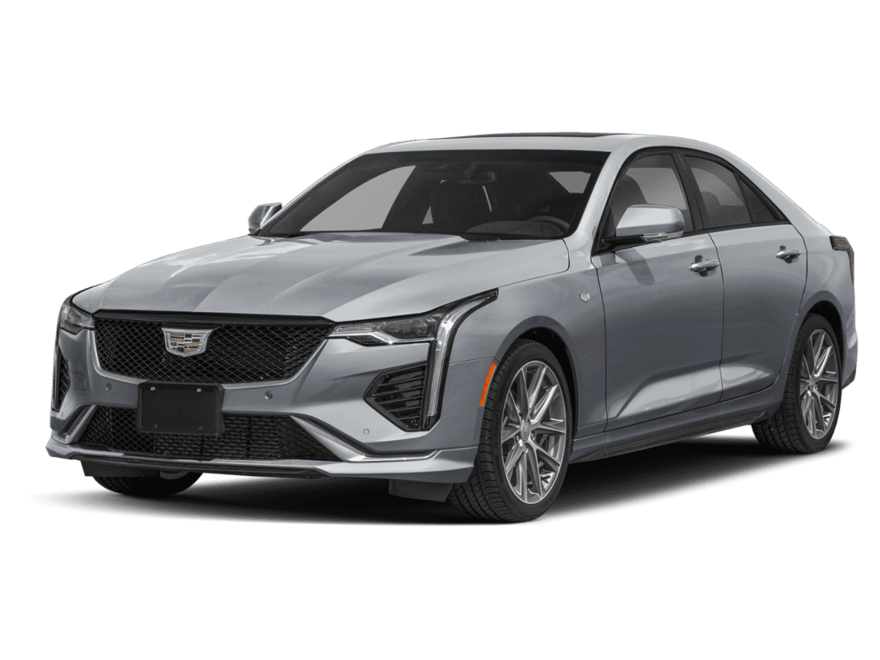 2026 Cadillac CT4 Sport - Front 3/4, facing to the left