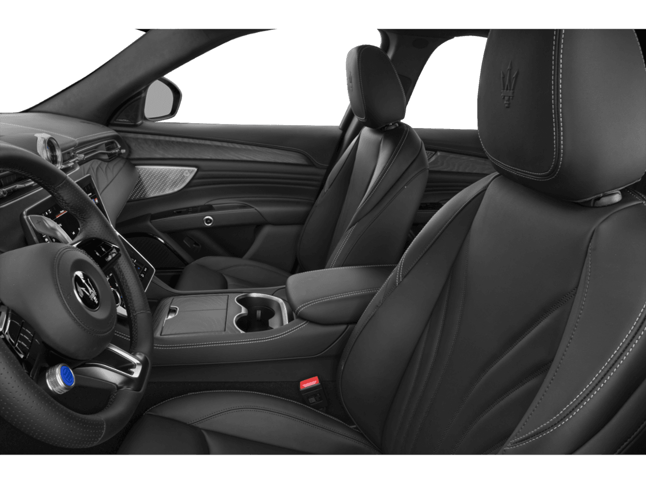 2025 Maserati Grecale AWD - Interior Driver's Side with Door Open, Front Seat Feature