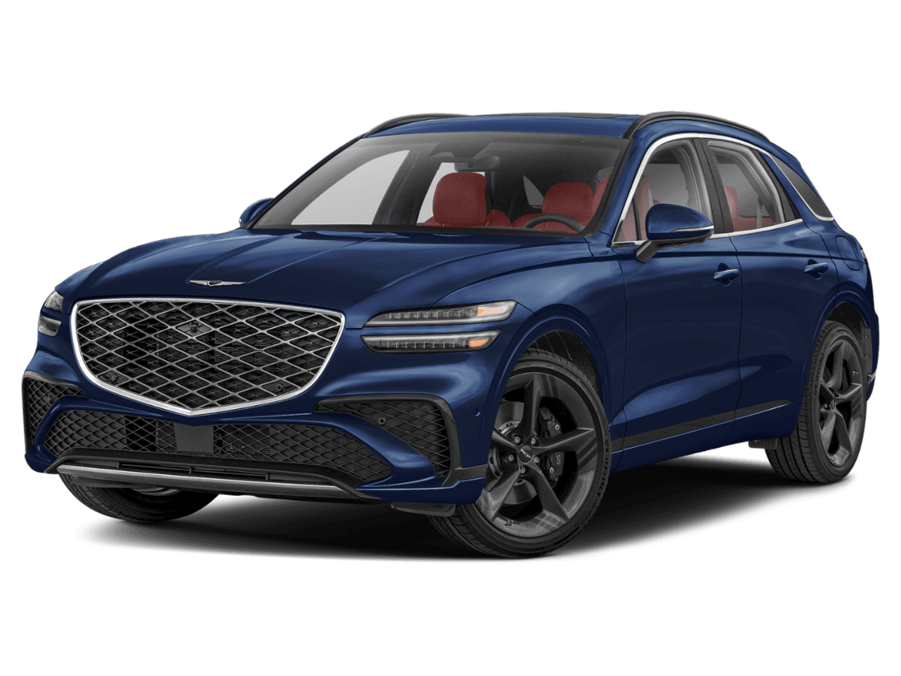 2026 Genesis GV70 3.5T Sport Advanced - Front 3/4, facing to the left
