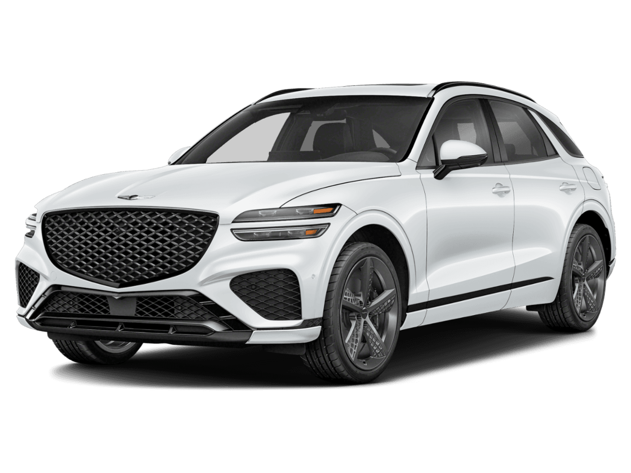 2026 Genesis GV70 3.5T Sport Advanced - Front 3/4, facing to the left