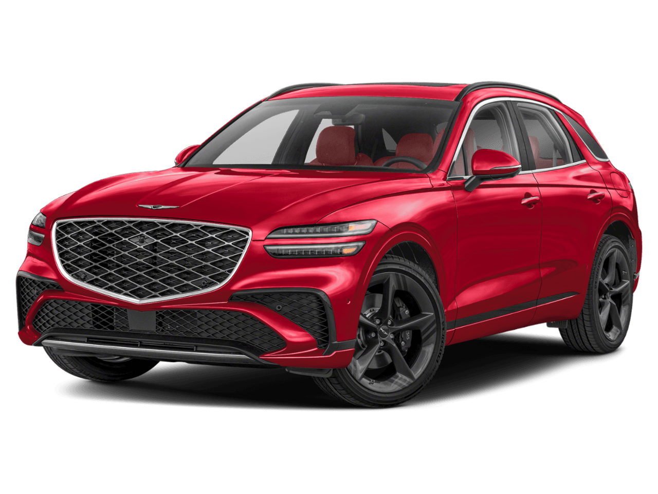 2026 Genesis GV70 3.5T Sport Advanced - Front 3/4, facing to the left
