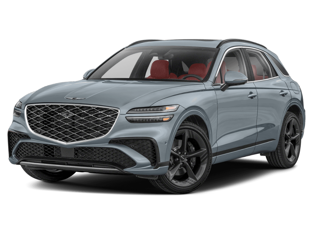 2026 Genesis GV70 3.5T Sport Advanced - Front 3/4, facing to the left