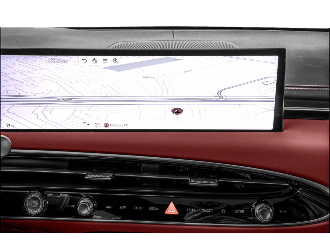 2026 Genesis GV70 3.5T Sport Advanced - Interior Navigation System