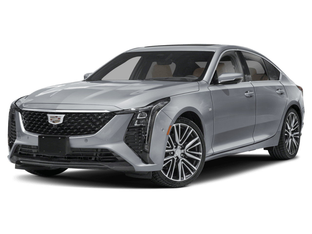 2026 Cadillac CT5 Premium Luxury - Front 3/4, facing to the left