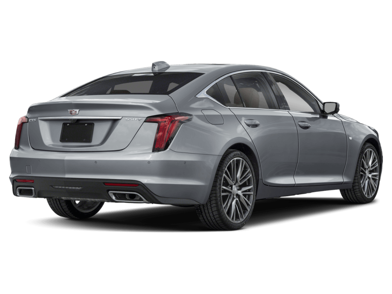 2026 Cadillac CT5 Premium Luxury - Rear 3/4, facing to the right