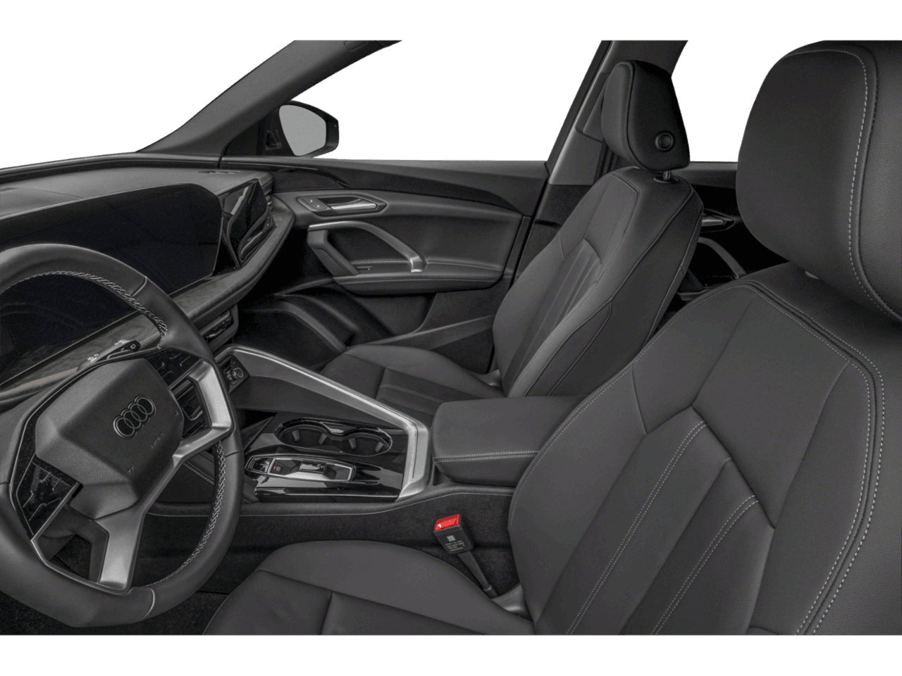 2025 Audi Q5 Prestige - Interior Driver's Side with Door Open, Front Seat Feature