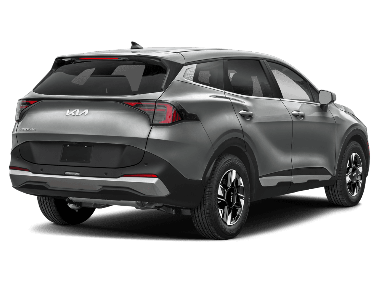 2026 Kia Sportage LX - Rear 3/4, facing to the right
