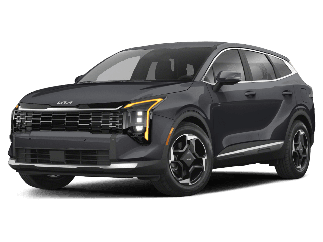 2026 Kia Sportage EX - Front 3/4, facing to the left