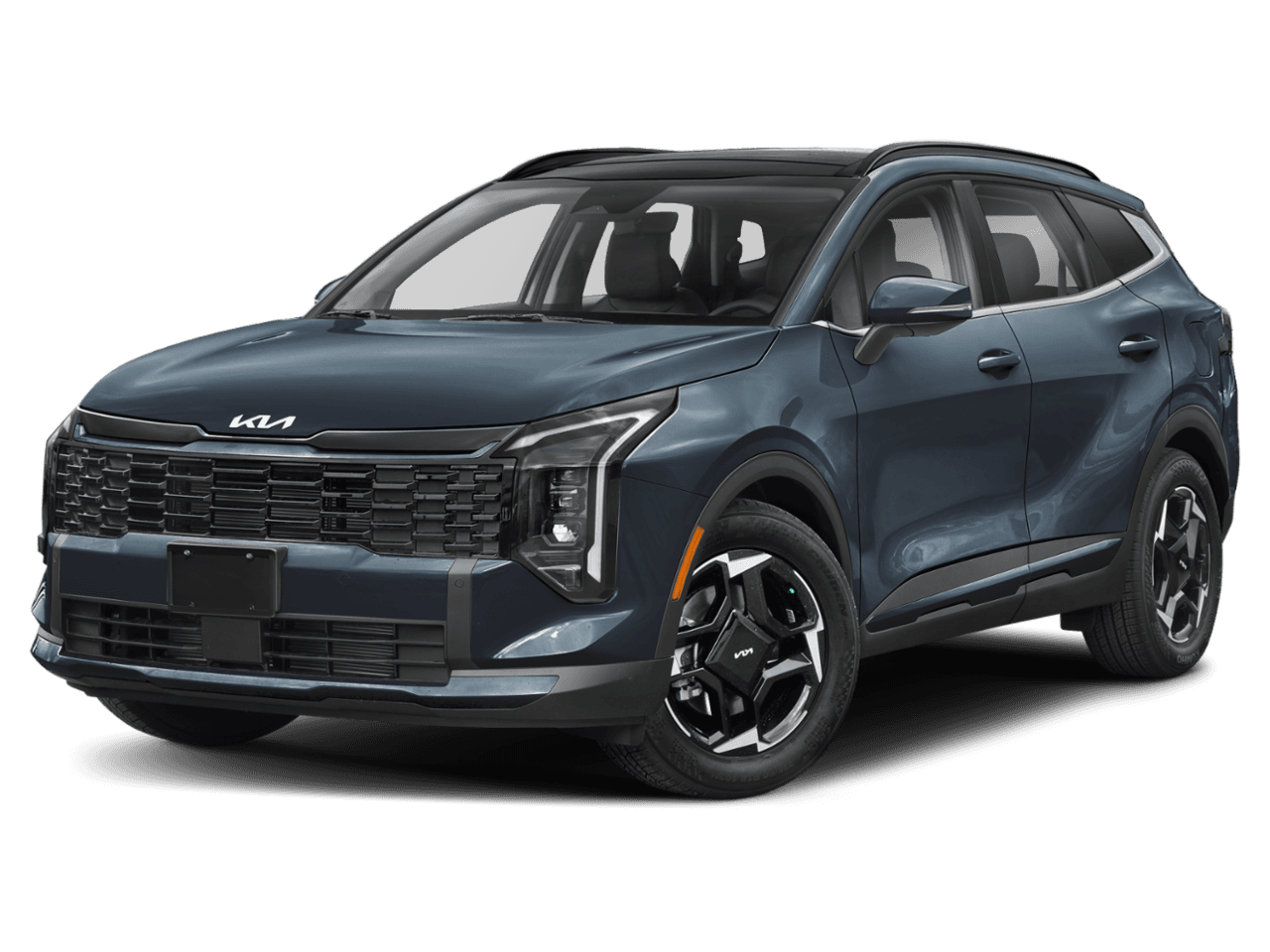 2026 Kia Sportage EX - Front 3/4, facing to the left