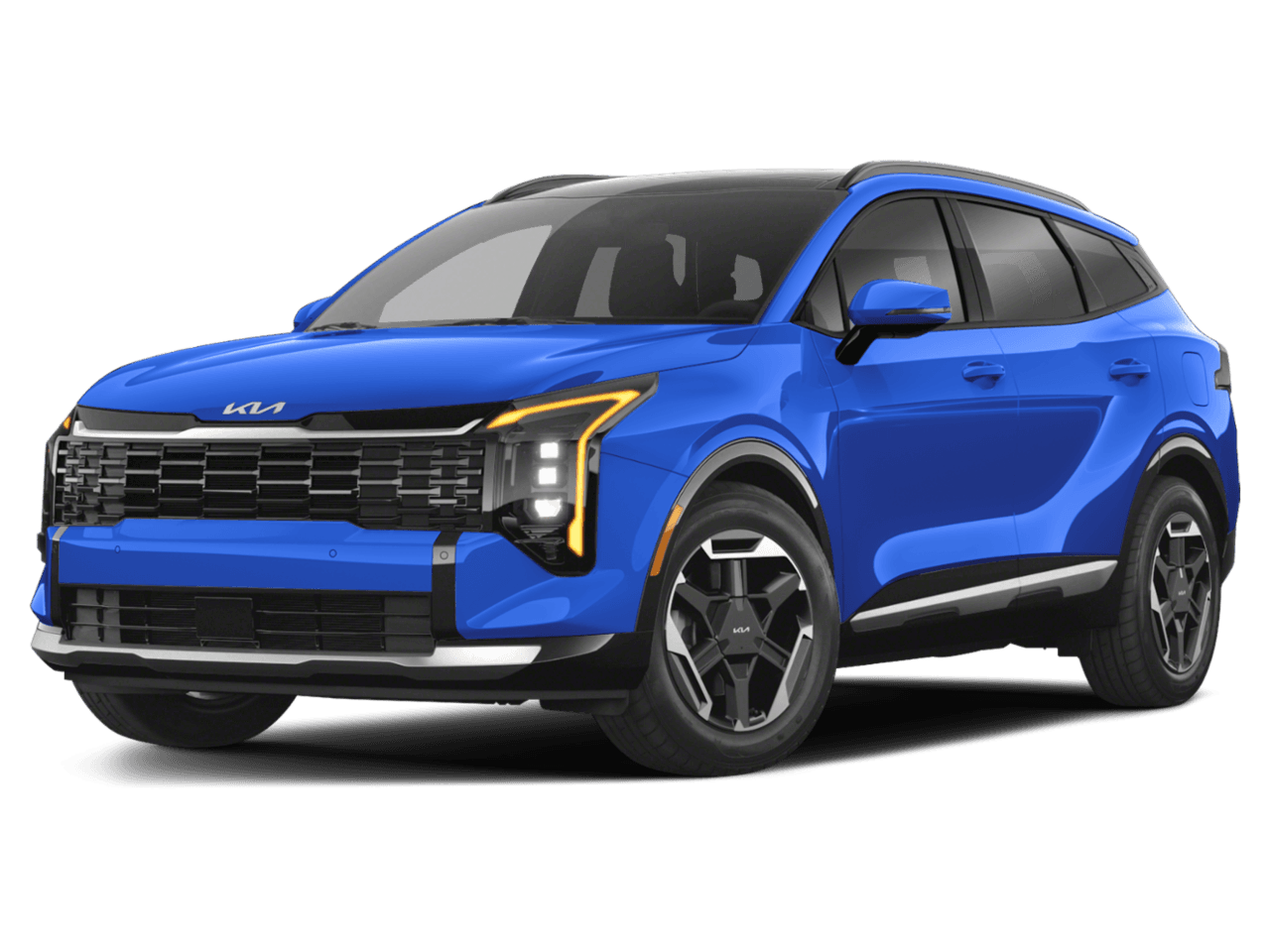 2026 Kia Sportage SX - Front 3/4, facing to the left