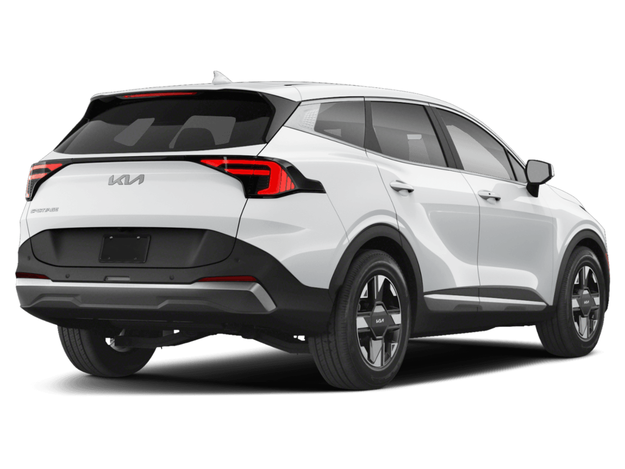 2026 Kia Sportage LX - Rear 3/4, facing to the right