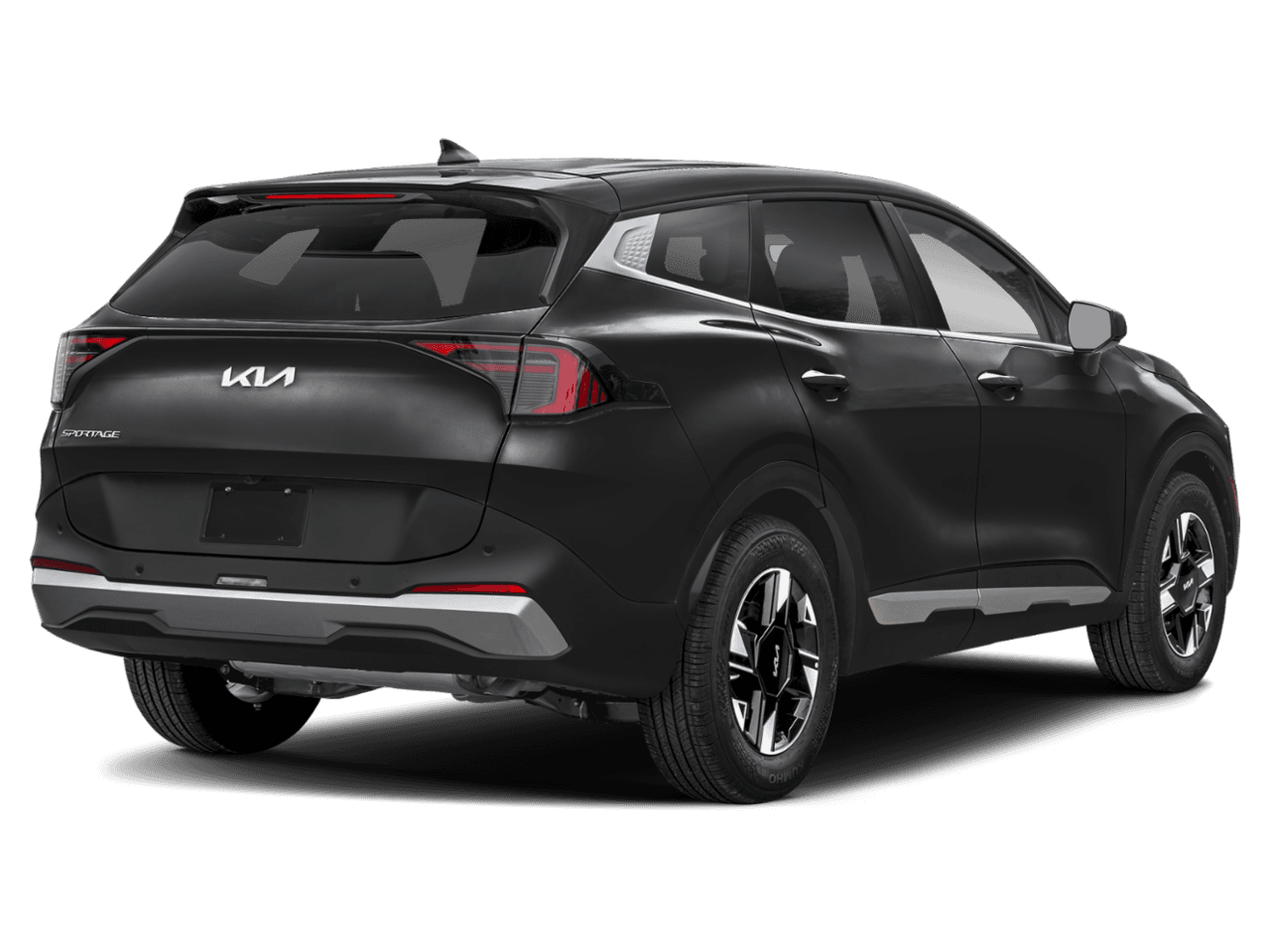 2026 Kia Sportage LX - Rear 3/4, facing to the right
