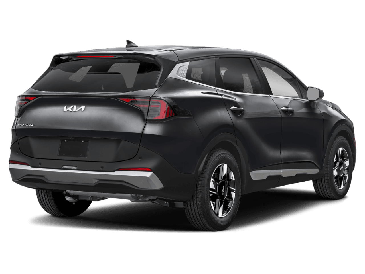 2026 Kia Sportage LX - Rear 3/4, facing to the right