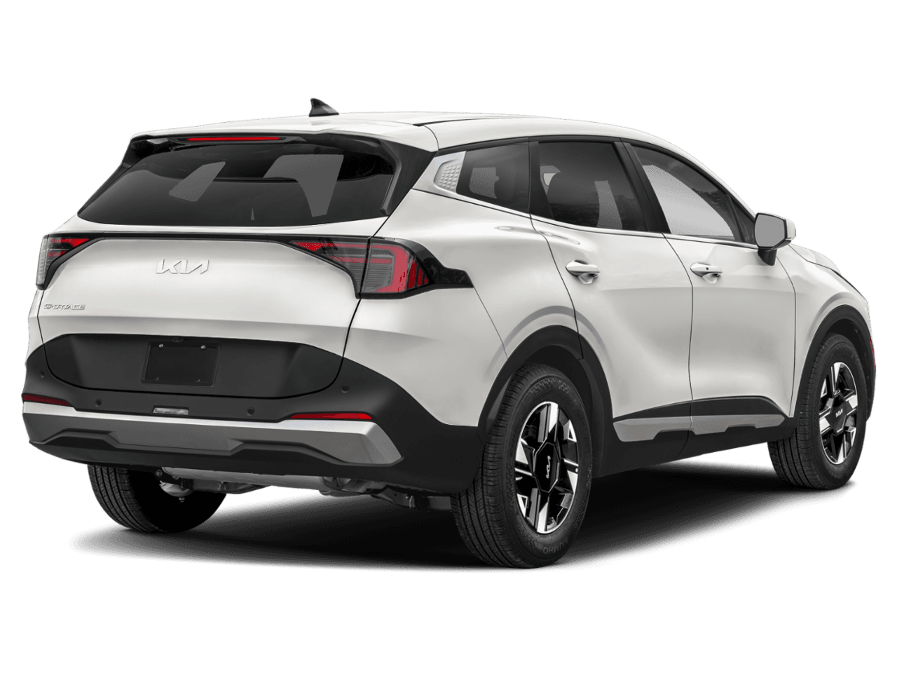 2026 Kia Sportage LX - Rear 3/4, facing to the right