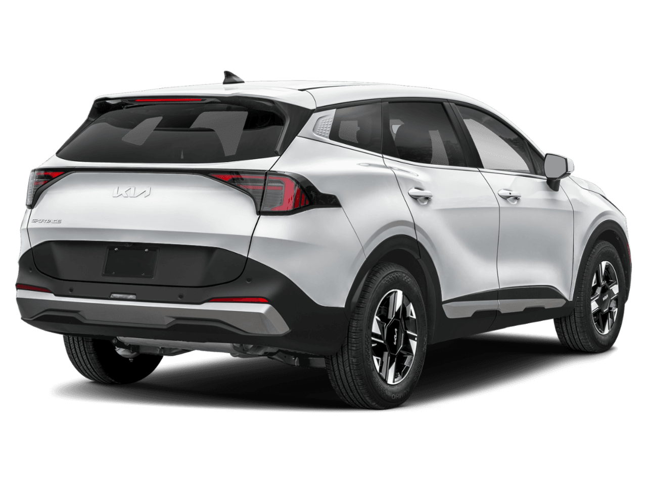2026 Kia Sportage LX - Rear 3/4, facing to the right