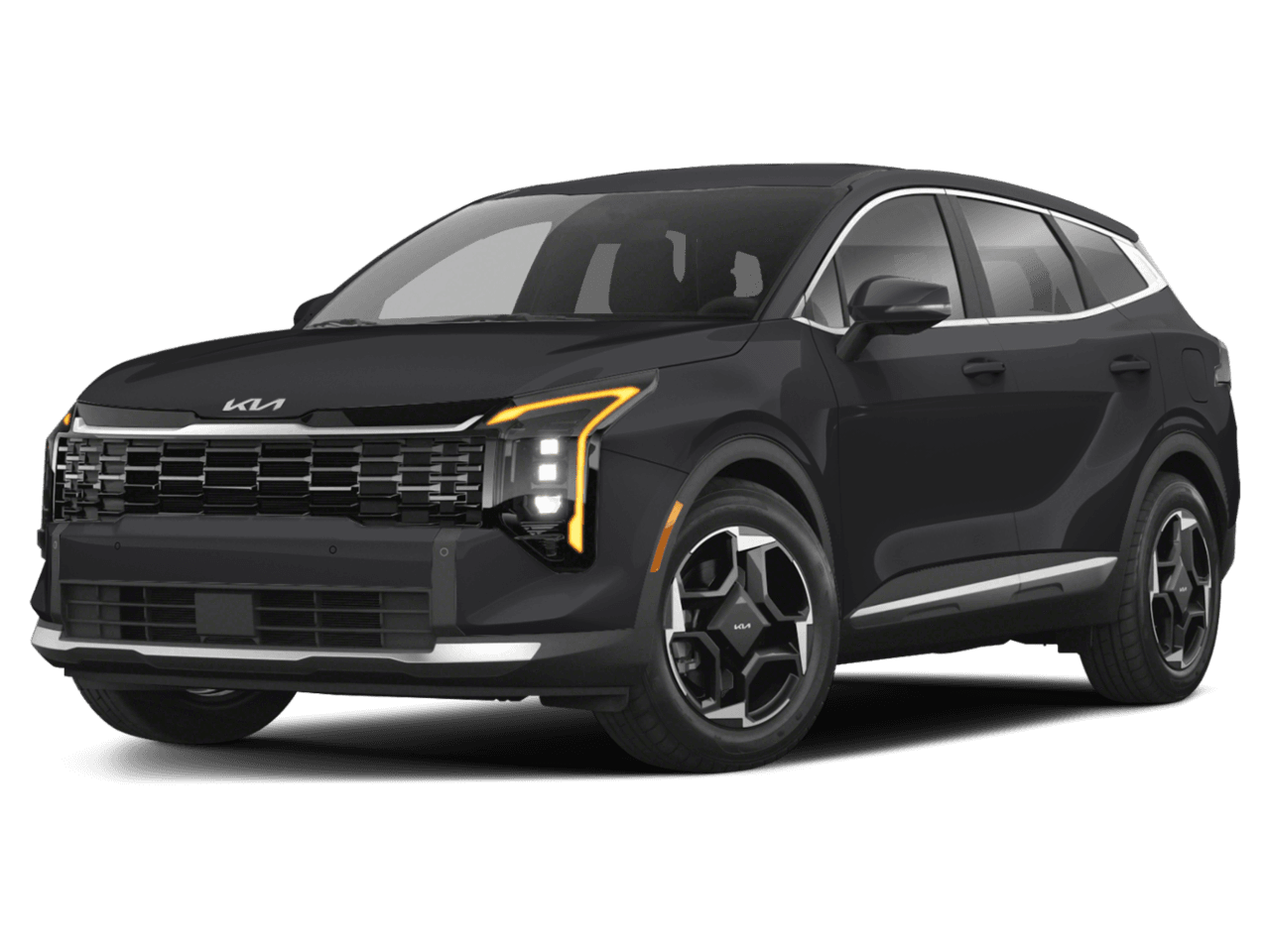2026 Kia Sportage EX - Front 3/4, facing to the left