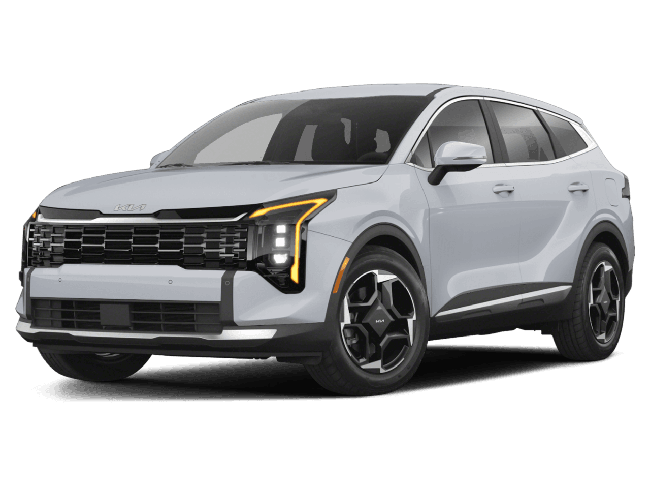 2026 Kia Sportage EX - Front 3/4, facing to the left