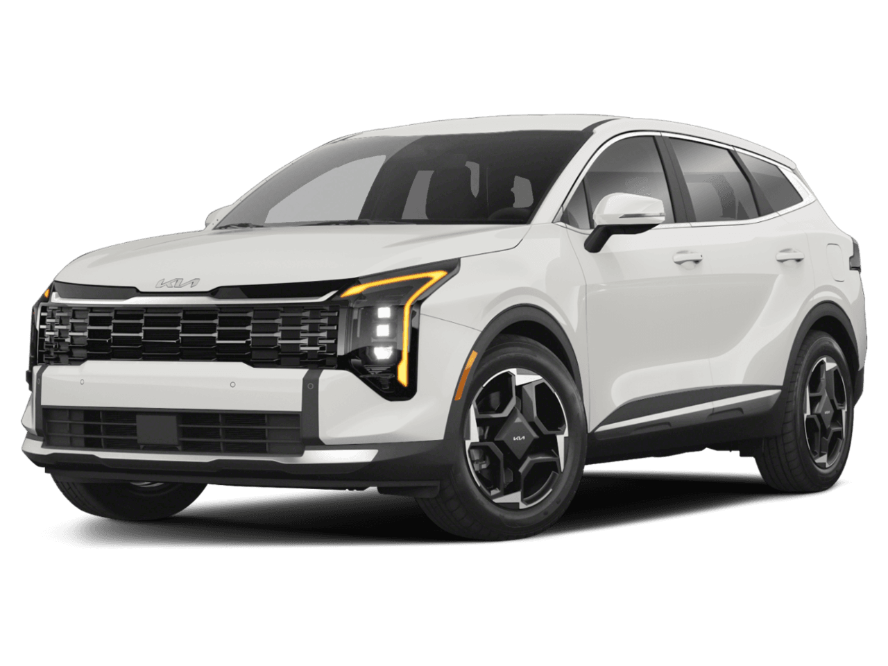 2026 Kia Sportage EX - Front 3/4, facing to the left
