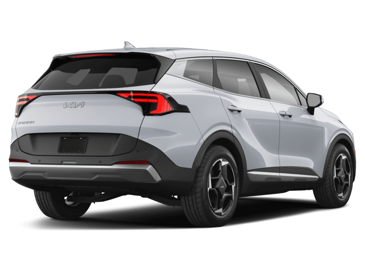 2026 Kia Sportage EX - Rear 3/4, facing to the right